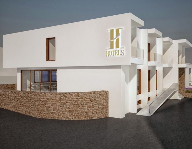 Zephyros Hotel Myrties Eksteriør bilde