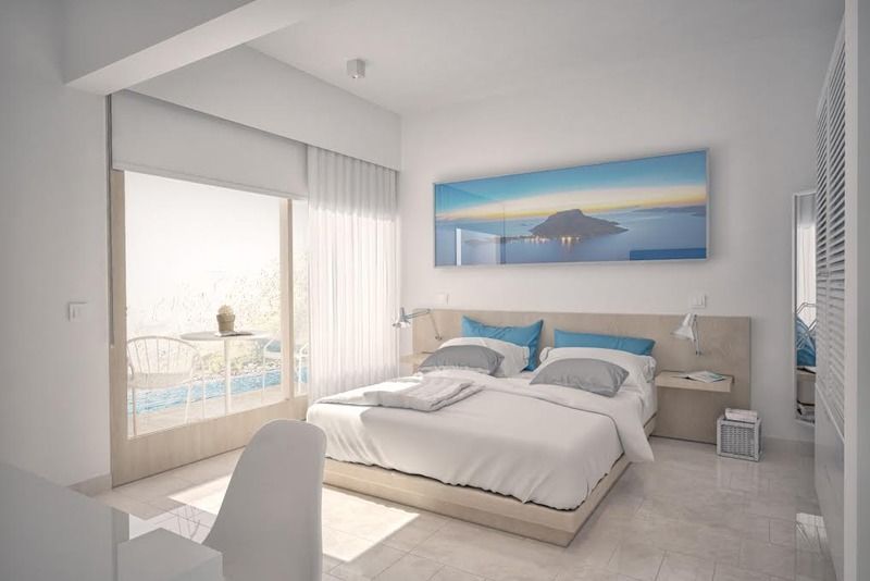 Zephyros Hotel Myrties Eksteriør bilde