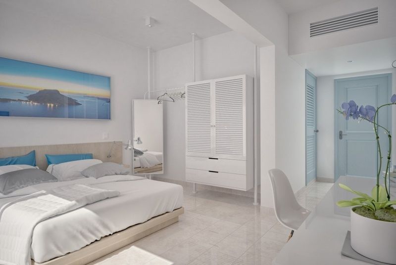 Zephyros Hotel Myrties Eksteriør bilde